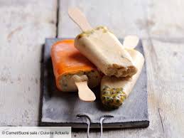 Esquimau Banane Passion Recettes Recette En 2020 Recette Creme Glacee Vegetalienne Glace