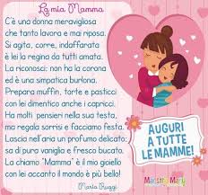 Festa Della Mamma Poesie E Filastrocche Maestra Mary