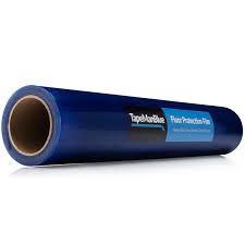Slips and objects from sliding and looks like real metal sheeting, not intended for use over carpet. Mua Floor Protection Film 36 X 200 Roll Made In The Usa Easy Unwind Clean Removal Durable Surface Protection Blue Self Adhesive Protective Floor Tape For Hardwood Floors Tile Hard Surfaces