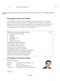 Customize, download and print your civil engineer resume so you can feel confident and ready. Civil Engineer Resume Sample What You Can Read In This Article Resume Engineering