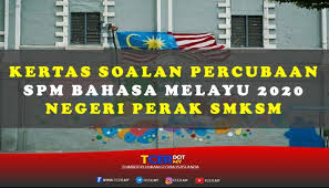 Sila klik pada kertas soalan dan skema jawapan mengikut negeri seperti yang disediakan di pautan di bawah: Kertas Soalan Percubaan Spm Bahasa Melayu 2020 Negeri Perak Smksm Tcer My