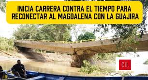 mendihuaca #magdalena #guajira 🛣️ El silencio que dejó el colapso del  puente sobre el río Mendihuaca finalmente fue interrumpido este viernes por  el rugido de la maquinaria pesada. Tras días de incertidumbre