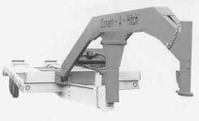 For a 6 ft (1.8 m) trailer, place the axle 28.8 inches (73 cm) from the back of the bed. Farm Show Easy Way To Convert A Pintle Hitch Into Gooseneck Trailer Plans Welding Trailer Work Trailer