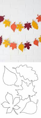 Tipss Und Vorlagen Fensterdeko Herbst Grundschule 2019 Girlanden Basteln Filz Girlande Basteln Herbst