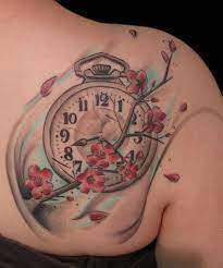 100 Awesome Watch Tattoo Designs Cuded Watch Tattoos Watch Tattoo Design Pocket Watch Tattoos
