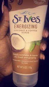 St Ives Energizing Scrub Coconut Coffee 6oz Skin Care Hair Care Health Skin Care Skin Care Solutions