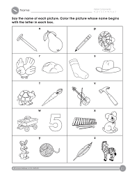 The Initial Consonants Activity Part 3 Helps Students Identify Consonant So Free Kindergarten Worksheets Kindergarten Classroom Games Kindergarten Worksheets