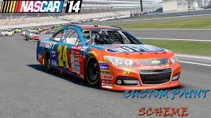Этот предмет несовместим с nascar '15 victory edition. Nascar 14 Custom Paint Scheme Jeff Gordon S Dupont Flames Youtube