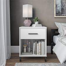 So what're you waiting for? Your Zone Single Drawer Nightstand White Walmart Com Walmart Com