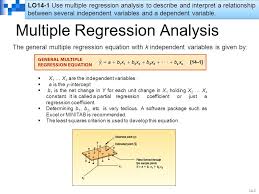 Sometimes in multiple regression analysis, it is useful to test whether subsets of coefficients are equal to zero. Multiple Regression Analysis Ppt Video Online Download