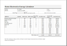 Make a checklist with form controls. Electric Energy Cost Calculator Template For Excel Excel Templates