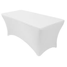 Pin By Your Chair Covers Inc On Stretch Spandex 8ft Rectangular Table Covers Party Table Cloth Table Covers Rectangular Table