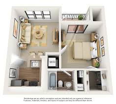 Floor Plan Apartment Layout One Bedroom House Apartment Design
