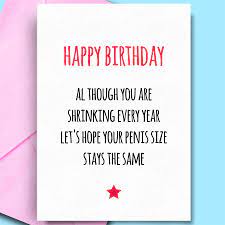 The celebration of a birthday often carries too much clout, although you would believe that formalities are hard to find in a personal relationship or in a marriage. Birthday Card For Husband Adult Fun Funny Cards For Fiance Partner Hubby 7437744042066 Ebay
