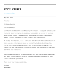 Canada student visa cover letter sample. Immigration Consultant Cover Letter Jobhero