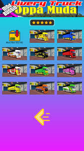 Livery bussid mod truck oppa muda lengkap. Download Mod Truk Oppa Muda Bussid 1 0 Apk Download Mod Apk Android Gratis
