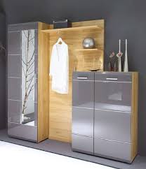 Garderobe Ornella Mit Schuhschrank Anthrazit Diele Flur Garderob Einrichtungsideen Fur Kleine Raume Einbauschrank Eingangsbereich Garderoben Eingangsbereich