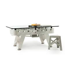 Rs2 Foosball Table With Glass Dining Top Competition Sized Soccer Table For Game Room Made Of Stainless Steel Game Room Tables Soccer Table Foosball Table