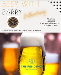 Come have a beer with me and widen your professional network.