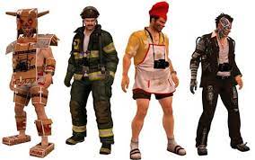 The original dlc outfits are unlockable and give their bonuses if worn as a matching set. Dead Rising 2 Off The Record Archives Rely On Horror