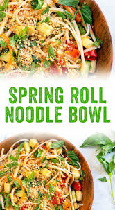Spring Roll Noodle Bowl A Couple Cooks Recipe In 2020 Fast Metabolism Diet Recipes Easy Healthy Recipes Healthy Food Options