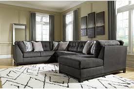 A lot of the terrible ashley reviews i'm reading seem to be about bonded leather couches and their hard furniture. Reidshire 3 Piece Sectional With Chaise Ashley Furniture Homestore