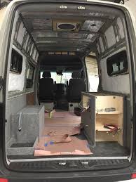 Vanlife Customs Sprinter Camper Van Conversion Build Process Van Life Camper Van Conversion Diy Sprinter Camper