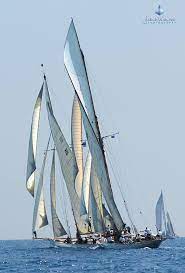 Les Voiles Dantibes Sailing Yacht Sailing Classic Sailing