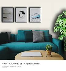 About RAL 095 93 05 - Crepe Silk White Color - Color codes, similar colors  and paints - colorxs.com