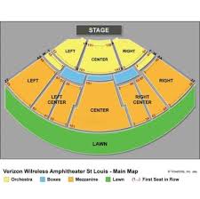 21 Right Verizon Center Row Chart