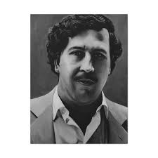 Don Pablo Escobar Painting Colombian Gentleman Canvas Gallery Wraps