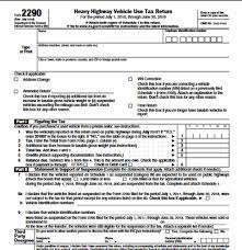 How To E File Form 2290 For 2020 21 Tax Period