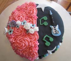 New Style Birthday Cake For Teenager Boy Images Half Girl Half Boy Cake Twin Birthday Cakes Birthday Cake Kids Birthday Cake For Brother