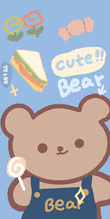 Wallpaperaccess brings you thousands of high quality images to be used as wallpaper for your computer, tablet or phone. Cute Bear Wallpaper Pinterest Pin By R N A A Y AÆ' On Phone Wallpaper Cute Pastel Wallpaper Cute Cartoon Wallpapers Wallpaper Iphone Cute