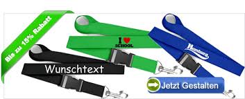 Schlüsselbänder preiswert bedrucken und online bestellen: Lanyards Mit Eigenen Druck Schlusselanhanger Selber Bedrucken