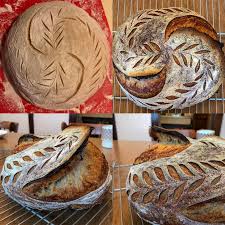 New Scoring Pattern With A Crazy Ear Breadit Reddit Bread Scoring Patterns Sourdough Bread Bread Scoring