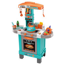 They ignite the imagination and offer hours of time for play. Little Angel Electric Kitchen Pretend Play Toy Blue