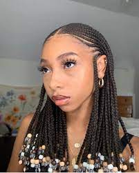 L Image Contient Peut Etre Une Personne Ou Plus Et Gros Plan Braided Hairstyles Goddess Braids Hairstyles Cornrow Hairstyles