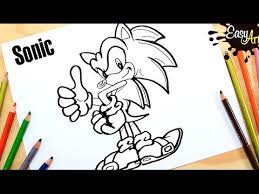 Como Dibujar A Sonic Facil Seguro que si te pregunto si sabes algo de un erizo azul con el pelo en punta me responderás rápidamente, y es que no hay duda de que sonic es uno de los personajes de videojuego más famoso que hay. como dibujar a sonic facil