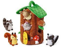 Forest Friends Treehouse In 2021 Tree House Forest Friends Cuddly Pillow