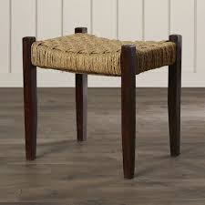 Amathous Woven Vanity Stool Vanity Stool Stool Plastic Outdoor Furniture