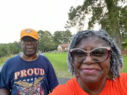 We went walking late Sunday evening