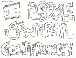 Lds General Conference Coloring Page Lds Conference Lds General Conference Activities General Conference Activities