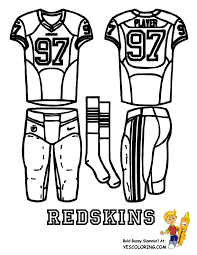 There are tons of great resources for free printable color pages online. Football Uniform Coloring Page Free Nfl Nfc Falcons Rams Coloring Library