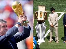 Así fue el impactante ingreso de la Copa del Mundo para la final entre Argentina y España