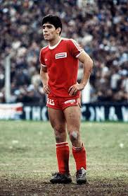 Argentinos juniors play in competitions Diego Maradona Of Argentinos Juniors Argentina In 1978 Legends Football Good Soccer Players Football Shirts