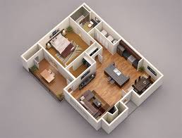 Design Photo Realistic 3d Floor Plans For Your Property And Increase Sale Convert Your 2d Plan Layout To 3d Flo 3d House Plans 3d Home Design House Blueprints