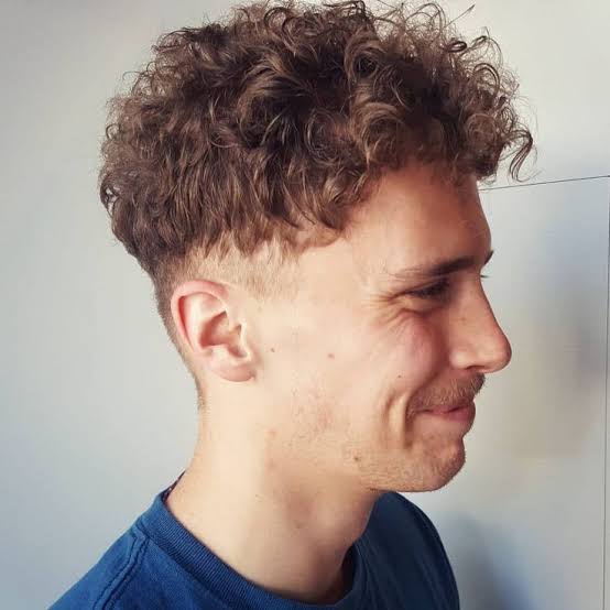 Curly Dry Haircuts for Men