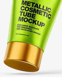 Download Metallic Cosmetic Tube Mockup In Tube Mockups On Yellow Images Object Mockups Yellowimages Mockups