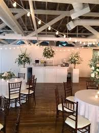 Beautiful Indoor Reception Space At The Bridgestreet Gallery And Loft Birmingham Al Wedding Venue Indoor Reception Banquet Decorations Pretty Decor